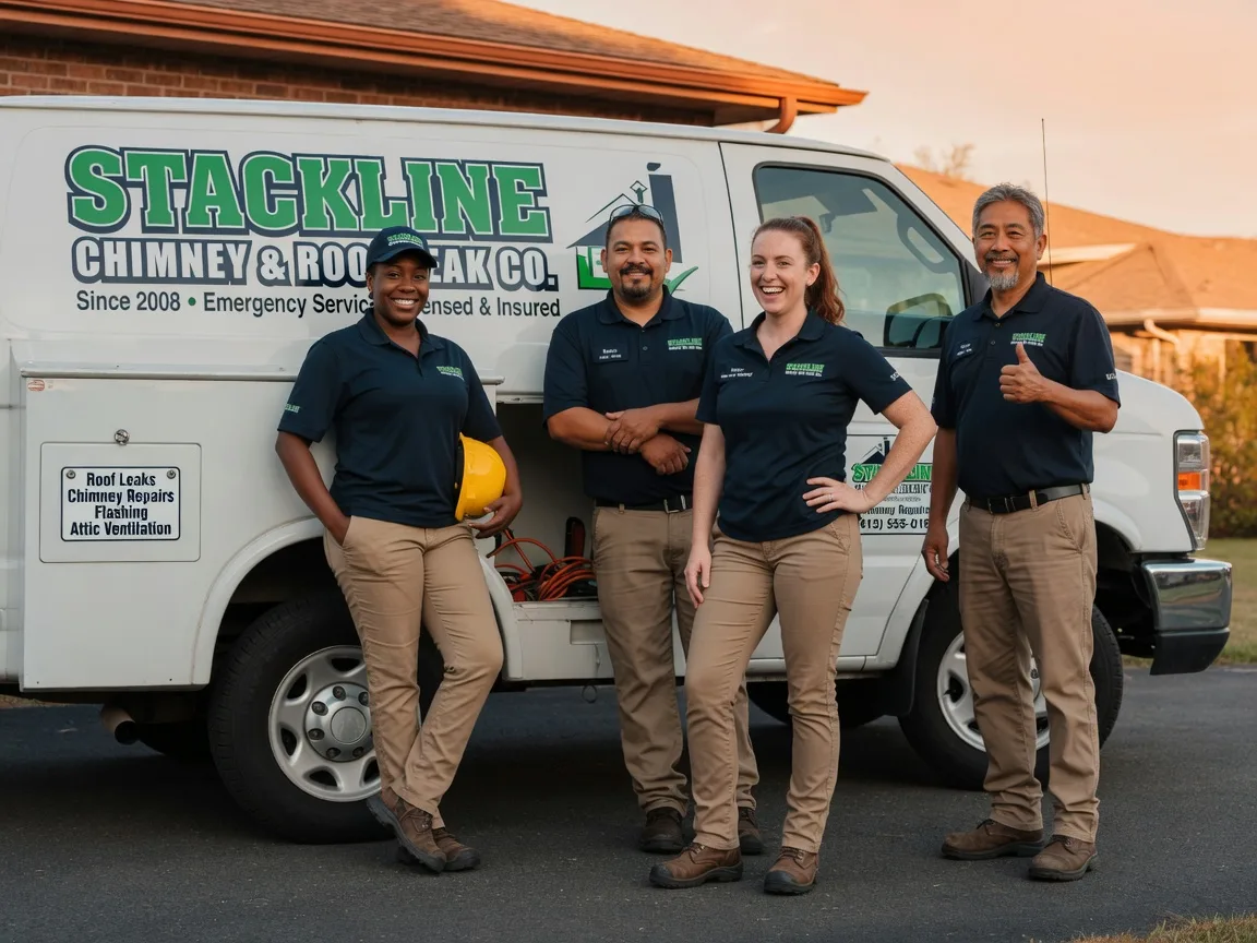 Chimney flashing repair company in Barnsdall, OK